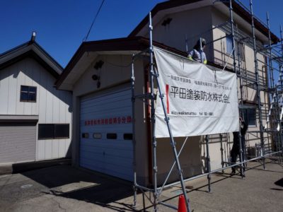 消防屯所樋交換工事(*^-^*)　　市内中央と高野町２軒