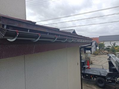 消防屯所樋交換工事完了✨