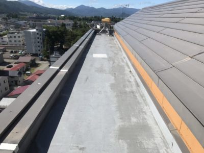 会津若松市　　屋上防水開始　　(*^-^*)　　　センチュリーホテル様