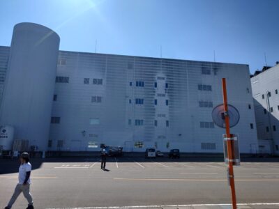 施工前｜外壁温水高圧洗浄　高所作業車　２７Ｍ　6日目会津若松市　掃除