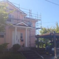 西会津町　塗り替え工事開始！