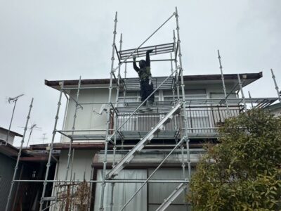 会津若松市内　塗り替え塗装