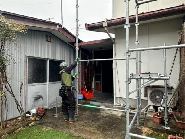 会津若松市内　塗り替え塗装