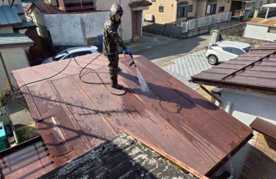 会津若松市内　塗り替え塗装