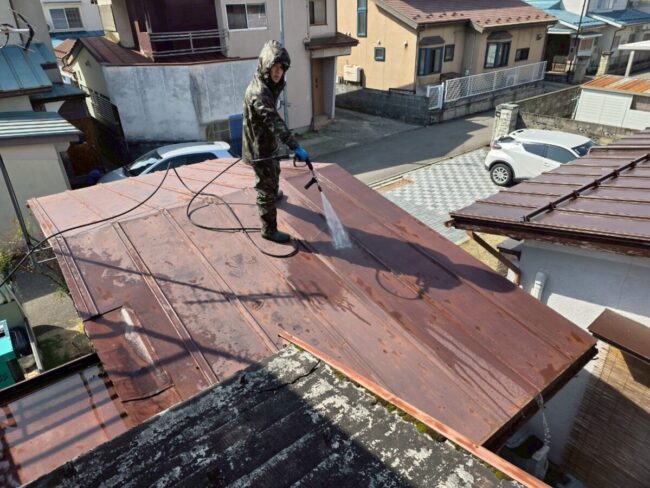 会津若松市内　塗り替え塗装