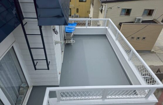 会津若松市内　塗り替え工事　ビフォーアフター