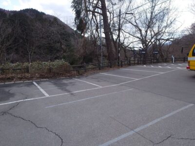 南会津　駐車場区画線工事