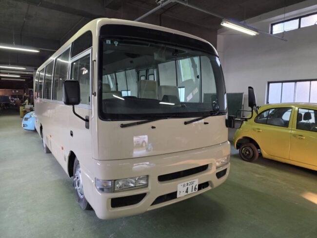 施工後｜マイクロバス全塗装