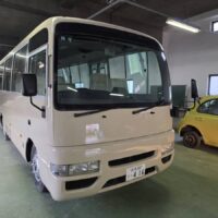 マイクロバス全塗装