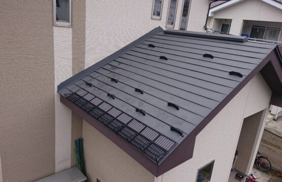 会津若松　雪止め取付け工事　年内まだ間に合います！！