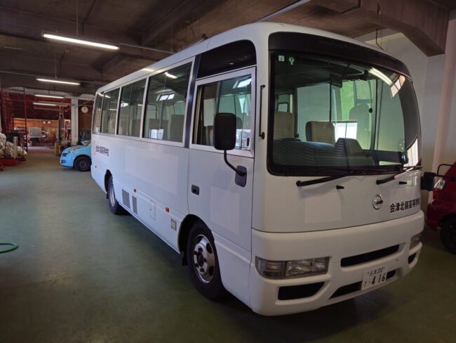 施工前｜マイクロバス全塗装