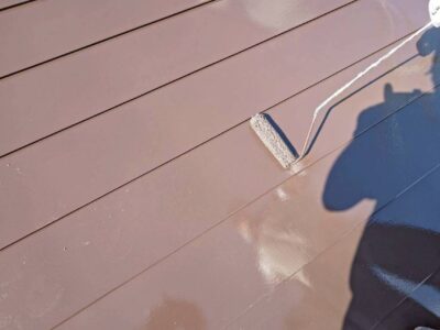 町内会館　屋根塗装