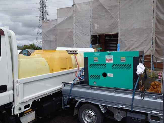 町内会館　屋根塗装