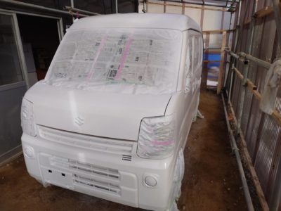 軽自動車塗装！自家塗装！