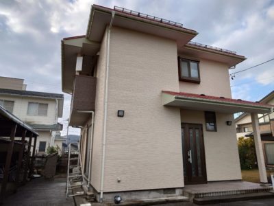 会津外壁塗り替え　完成！　